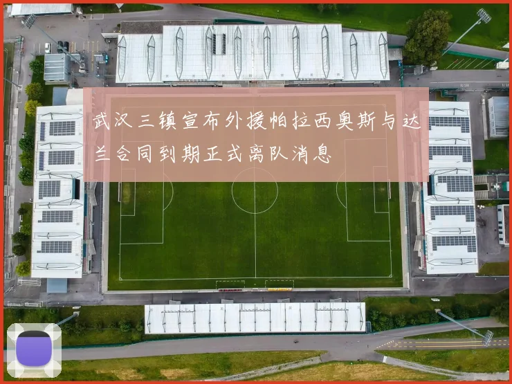 武汉三镇宣布外援帕拉西奥斯与达兰合同到期正式离队消息